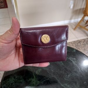Vintage Bosca ID Case  leather